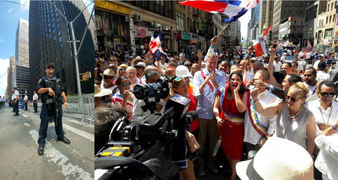 Activista de Marcha Verde en Nueva York se queja que no los dejan caminar en el desfile dominicano