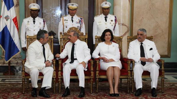 Cuatro nuevos embajadores presentan sus cartas credenciales al presidente Danilo Medina