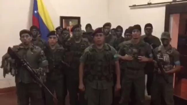 Controlan rebelión militar en cuartel de Carabobo