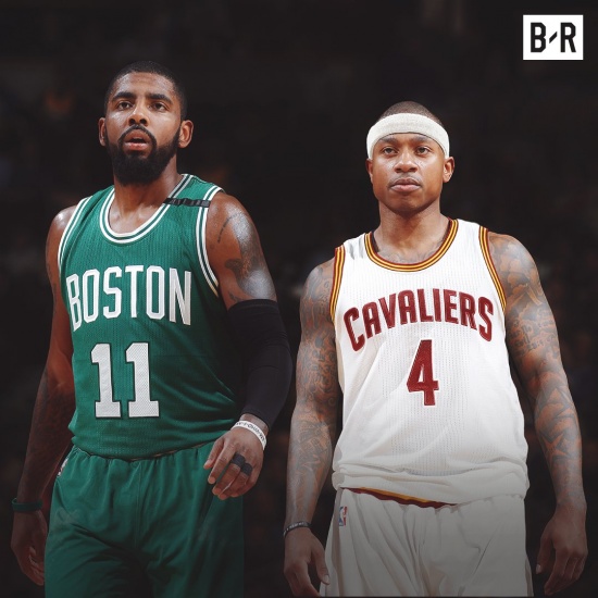 Boston y Cleveland cambian a Kyrie Irving por Isaiah Thomas 