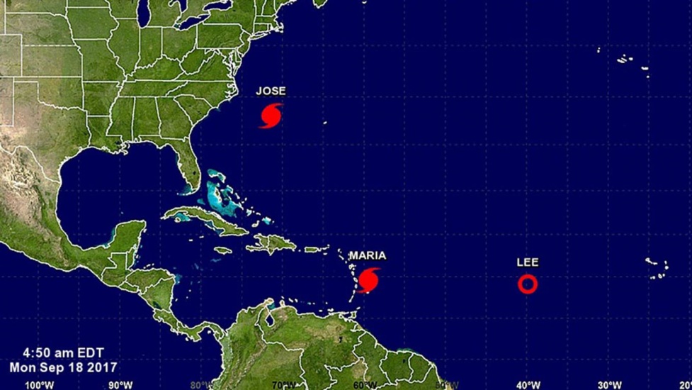 El huracán María ya es categoría 4