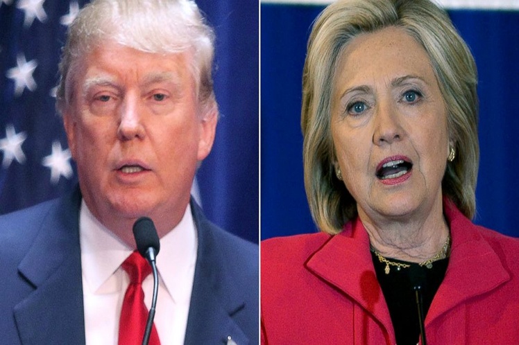 EE.UU. está en peligro bajo el mandato de Trump, dice Hillary Clinton