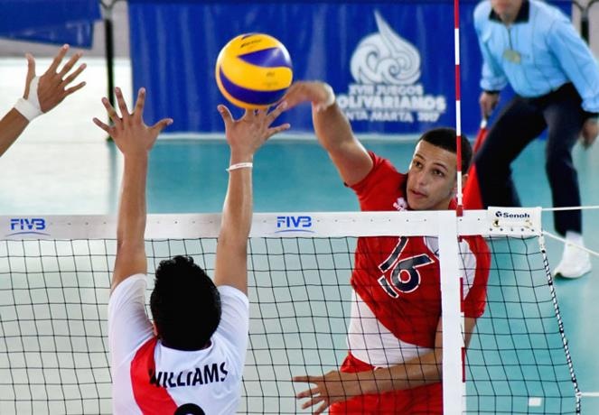 RD vence a Perú en voleibol masculino en Juegos Bolivarianos