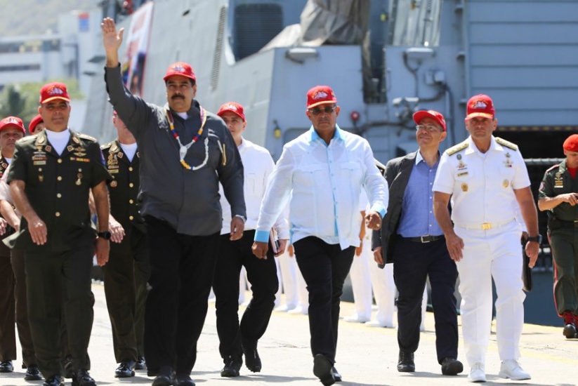 Presidente Maduro dice prácticas militares 