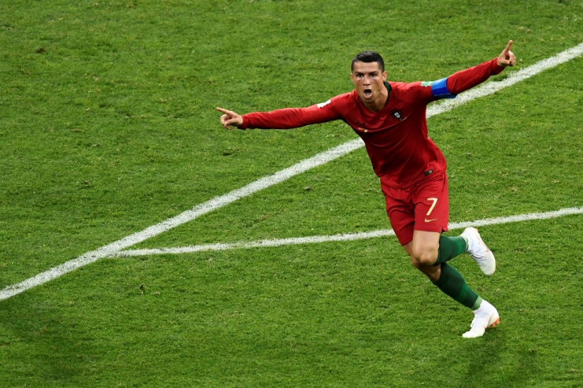 Triplete de Cristiano Ronaldo en el empate 3-3 de Portugal ante España