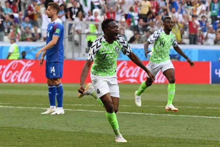 Nigeria gana y Argentina sueña en Mundial de Fútbol Rusia-2018