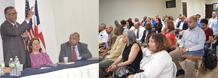 Dominicanos NY asisten puesta circulación libro “Diplomacia Competitiva”
