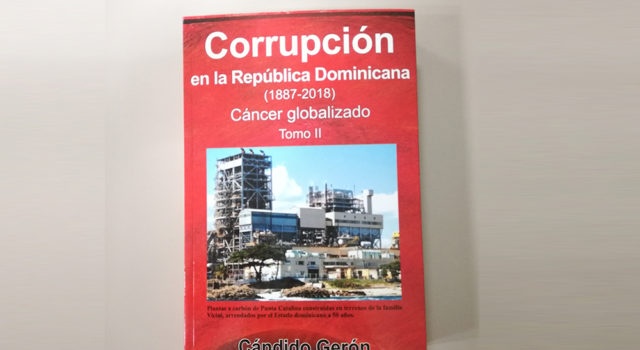 Circula obra de Cándido Gerón sobre la corrupción en el país