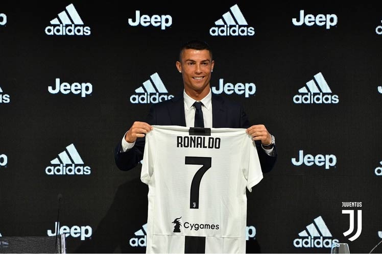  Presentado Cristiano Ronaldo como jugador del Juventus