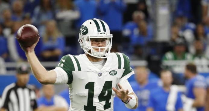 New York Jets, Sam Darnold manhandle the Detroit Lions, 48-17