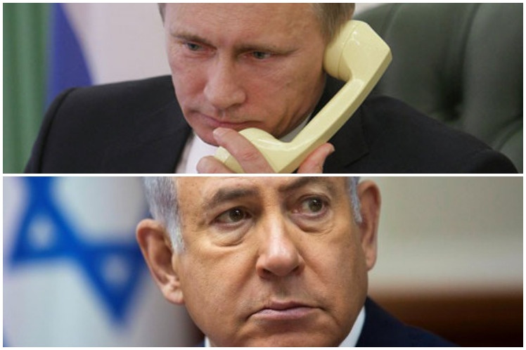 Putin señala a Netanyahu la violación israelí de soberanía siria
