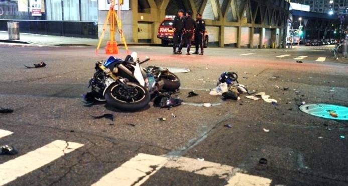 Muere dominicano en accidente de motocicleta y taxis en Nueva York