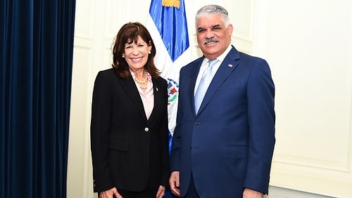 Canciller Vargas y embajadora EE. UU. hablan sobre Consejo de Seguridad ONU, comercio e inversión