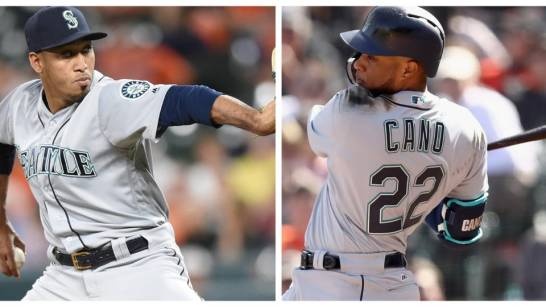 Robinson Canó y Edwin Díaz se pusieron la camisa de los Mets