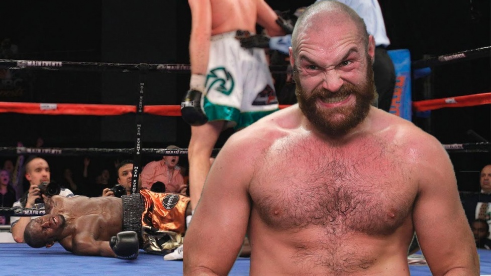  Boxeador británico Tyson Fury pone en peligro segundo pelea con Decontay Wilder