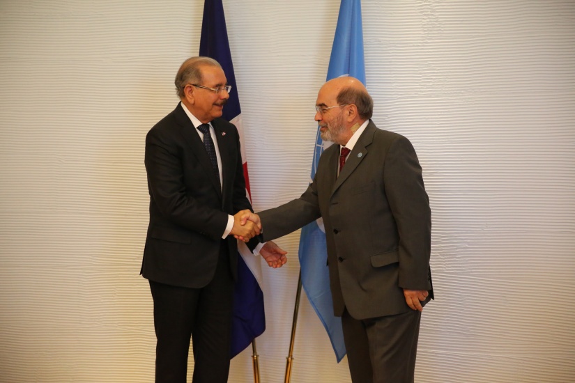 Director general FAO agradece a presidente Danilo Medina por mantener lucha contra hambre, pobreza y malnutrición en su agenda 