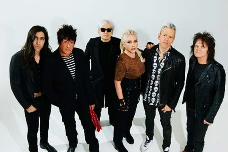 Banda estadounidense Blondie está en Cuba