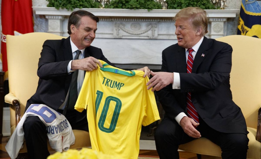 Trump y Bolsonaro exhiben su alianza populista y azuzan el miedo al socialismo