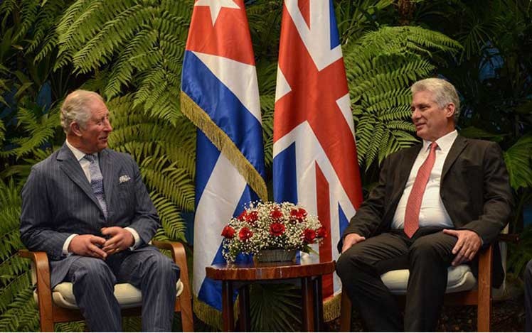 Cuba y Reino Unido por ampliar nexo bilateral, afirma Díaz-Canel