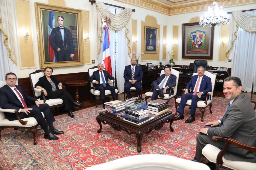 Misión FMI visita al Presidente de la República Dominicana, Danilo Medina 