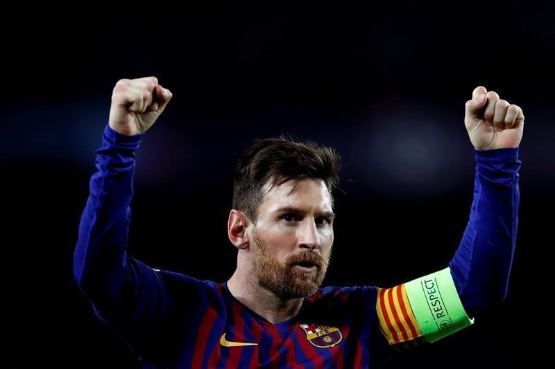 Barcelona destroza a Lyon con un brillante Messi y avanza en la Champion