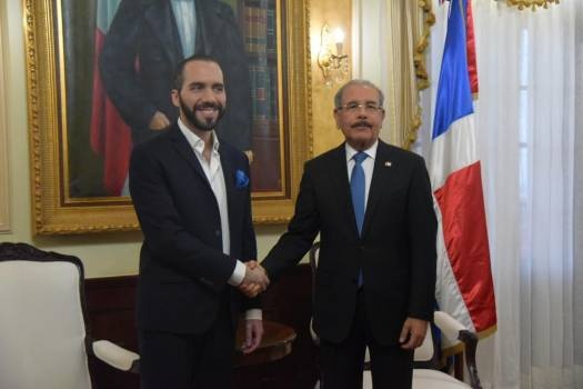 Danilo Medina se reúne con presidente electo de El Salvado, Najib Armando Bukele,