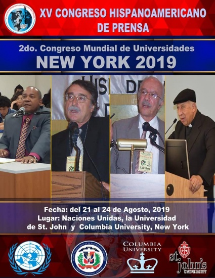 Celebraran XV Congreso de periodismo y universidades en la ciudad de New York