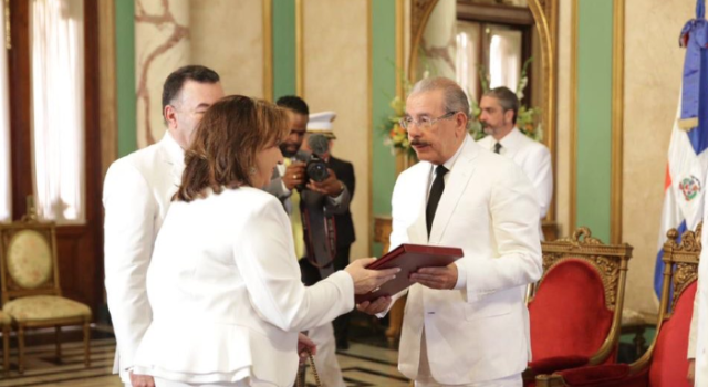 Cinco nuevos embajadores presentan cartas credenciales ante Gobierno dominicano