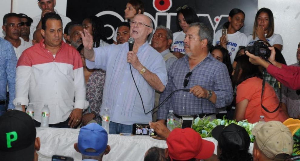Hipólito Mejía promete poner en práctica  su gran experiencia para beneficiar agropecuaria del país