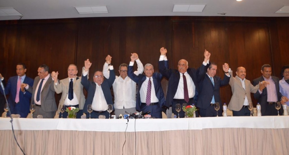 Varios miembros del Comité Político del PLD expresan respaldo a pre-candidatura de Gonzalo Castillo