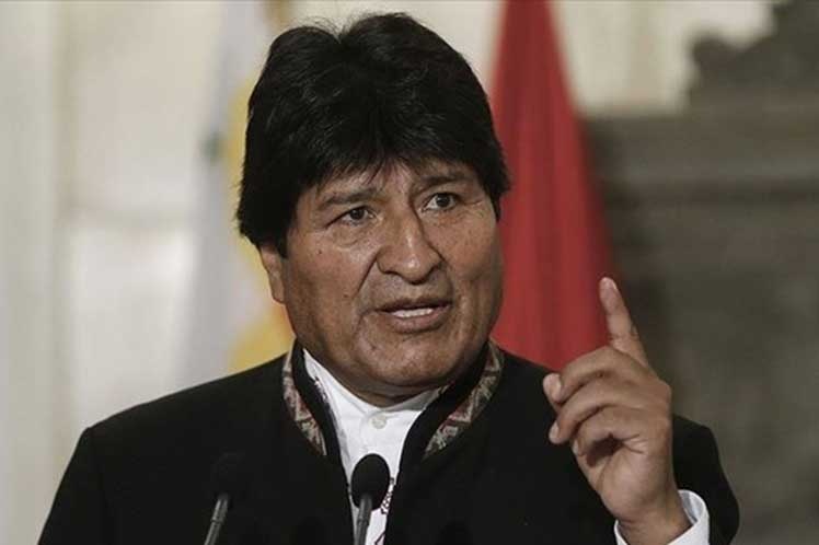 Presidente de Bolivia Evo Morales presentará pruebas de planes golpistas