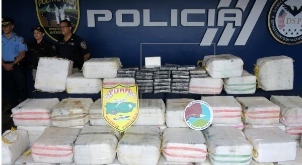 Autoridades boricuas apresan tres dominicanos con 1.500 kilos de cocaína