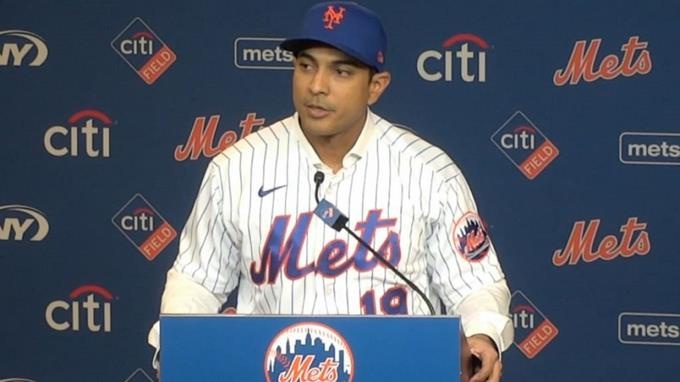 Luis Rojas asegura que llevará a los Mets de NY al éxito; en su presentación como nuevo dirigente