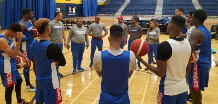 Selección dominicana de baloncesto entrena a todo vapor en Toronto para medirse este viernes a Canadá