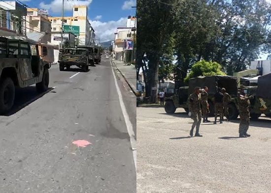 Inicia intervención de San Francisco de Macorís, llegan unidades del Ejército Nacional