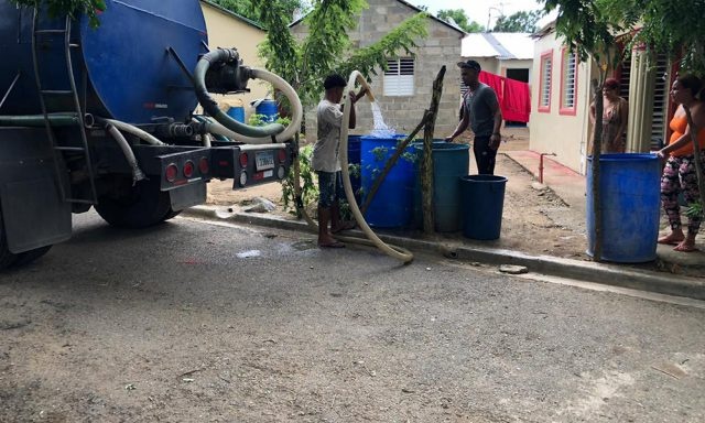 Moca se encuentra afectada por la escasez de agua