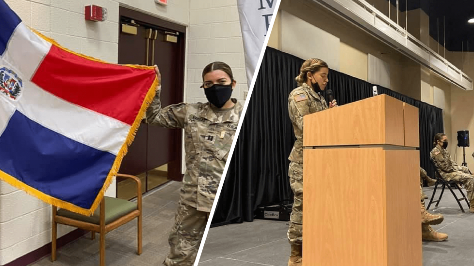 Ejército de EEUU reconoce con Medalla al Mérito a joven dominicana