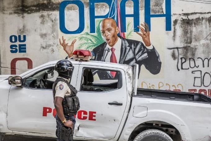 La viuda del asesinado presidente de Haití acusa a la guardia de seguridad