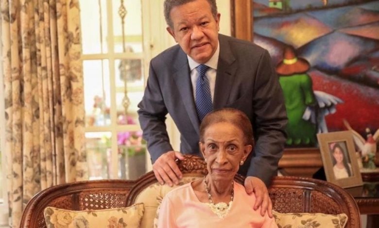 Fallece Doña Yolanda Reyna, madre del expresidente Leonel Fernández a los 96 años de edad