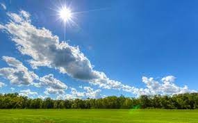 Ambiente soleado y escasas lluvias sobre gran parte del país