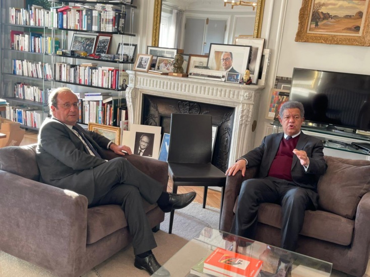 Leonel Fernández y expresidente francés deploran indiferencia países frente a situación Haití