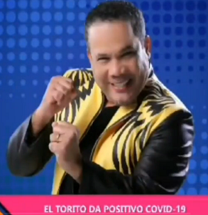 Héctor Acosta “El Torito” da positivo al covid-19, se pospone presentación de Hard Rock