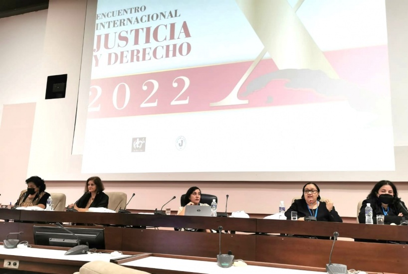 Magistrada Díaz Villafaña destaca en Cuba aportes Poder Judicial RD en igualdad de género  