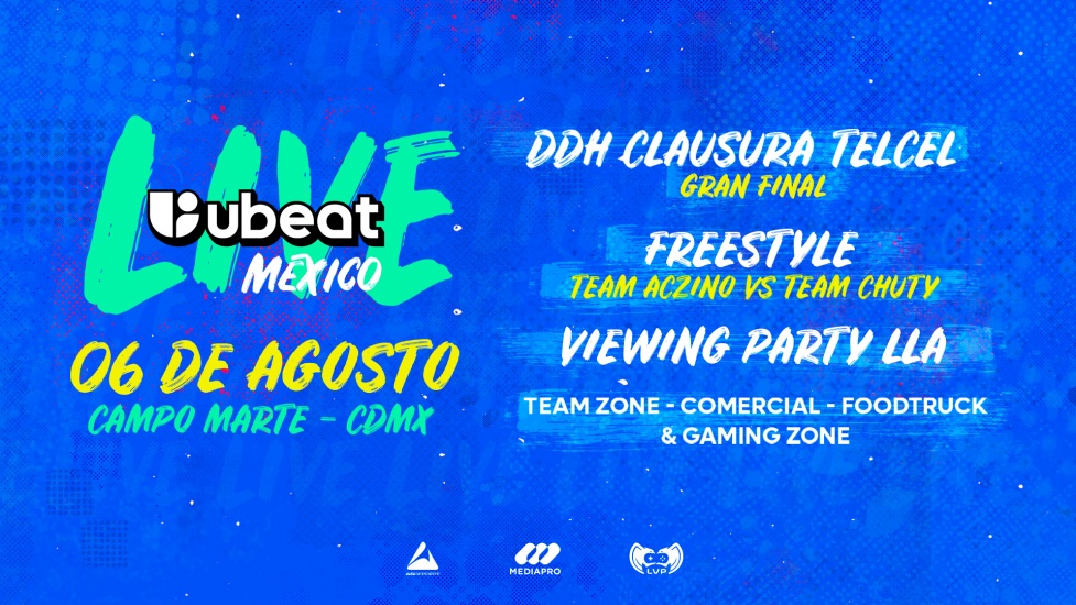 CDMX acogerá el 6 de agosto el Ubeat Live, evento de entretenimiento con  mejores competencias de esports y freestyle