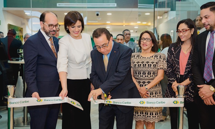 Banco Caribe inaugura una nueva sucursal