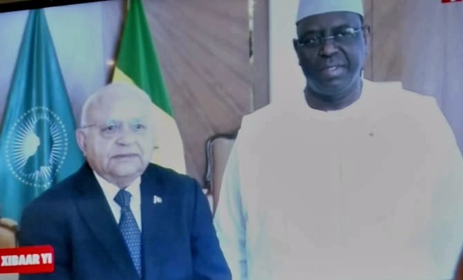 El embajador Amaury Justo Duarte presenta Cartas Credenciales en Senegal
