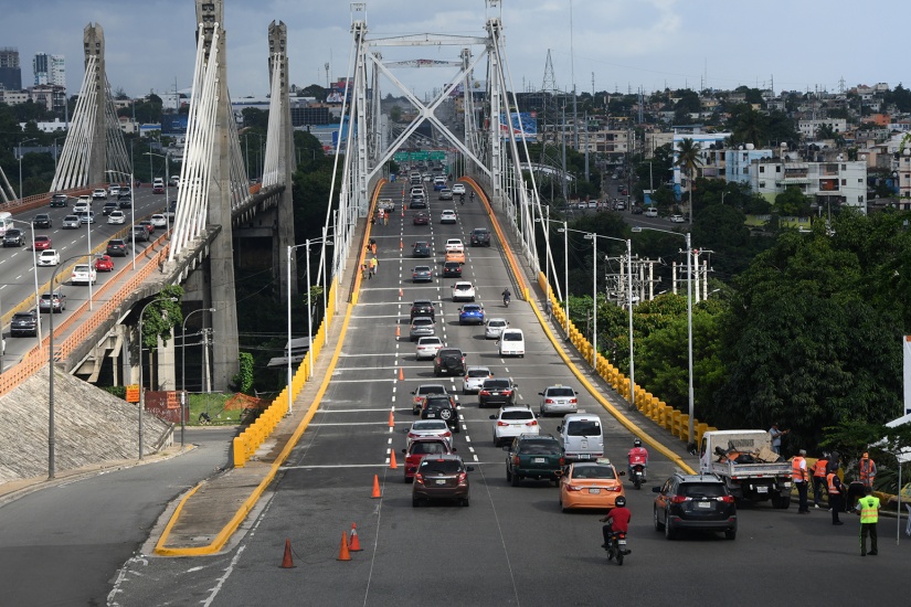 Obras Públicas informa el puente Duarte será cerrado a partir de este viernes 17