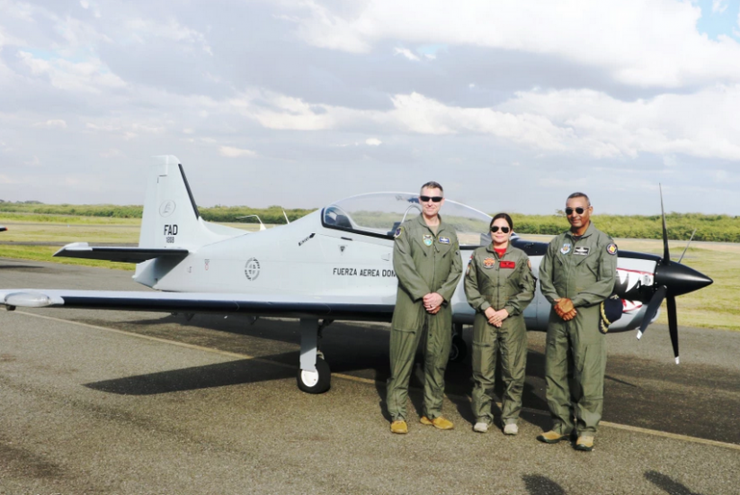  La Fuerza Aérea Dominicana revela las características de su nuevo avión TP-75 Dulos 