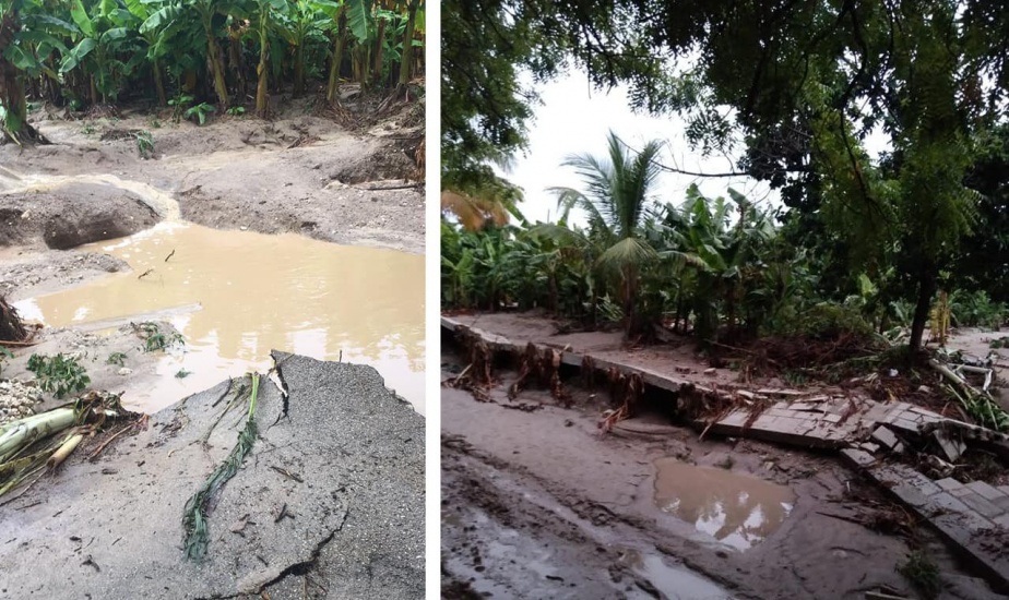 Comunidades de Azua y Bahoruco incomunicadas tras crecida de ríos y cañadas