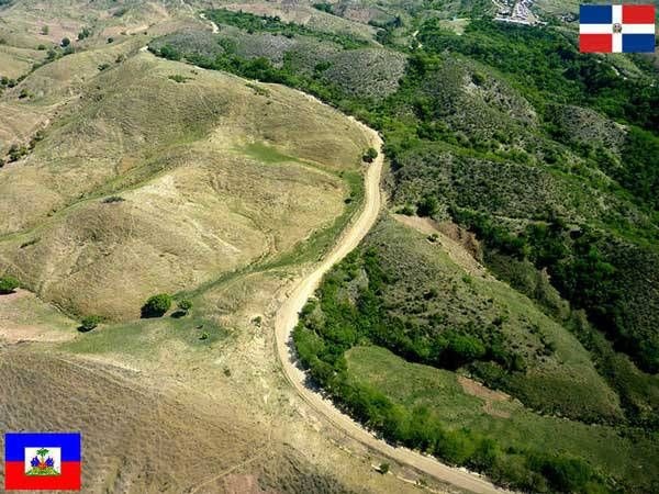 La Frontera Entre La Rep Blica Dominicana Y Hait Por Muchos A Os Tema   Pelado 